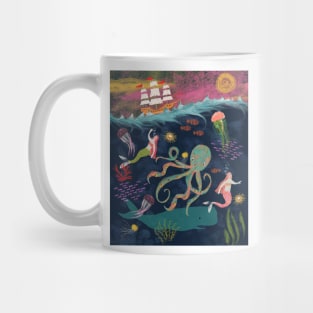 Mermaids and sea creatures Mug